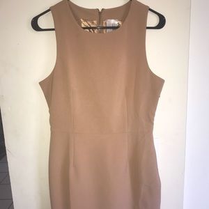 Tan medium sized mini dress